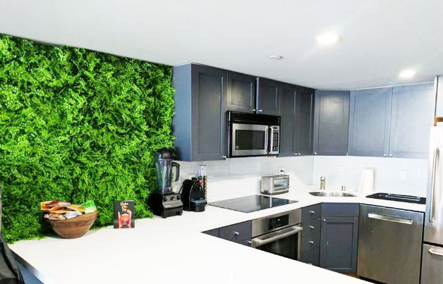 How to Create a Green Wall Kitchen